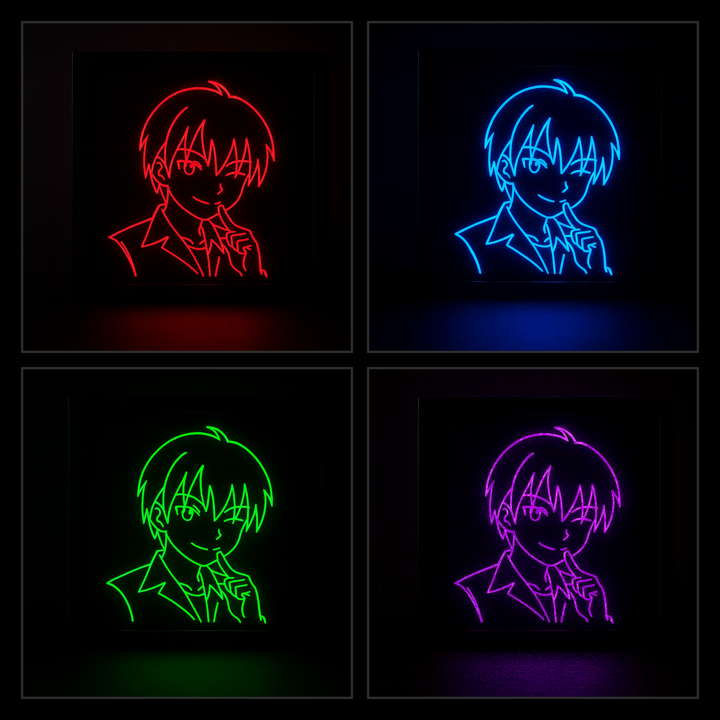 LED Line-Art Karma Akabane