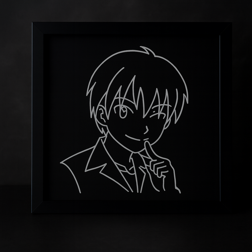 LED Line-Art Karma Akabane