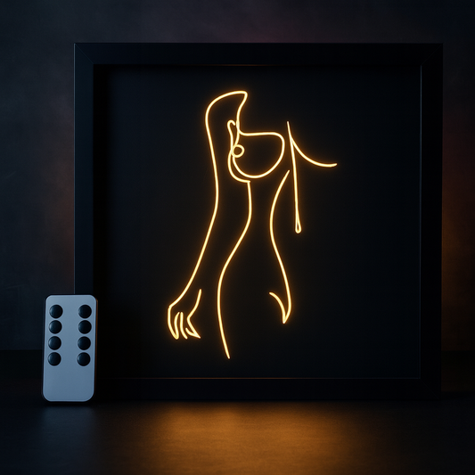 LED Line-Art Körper