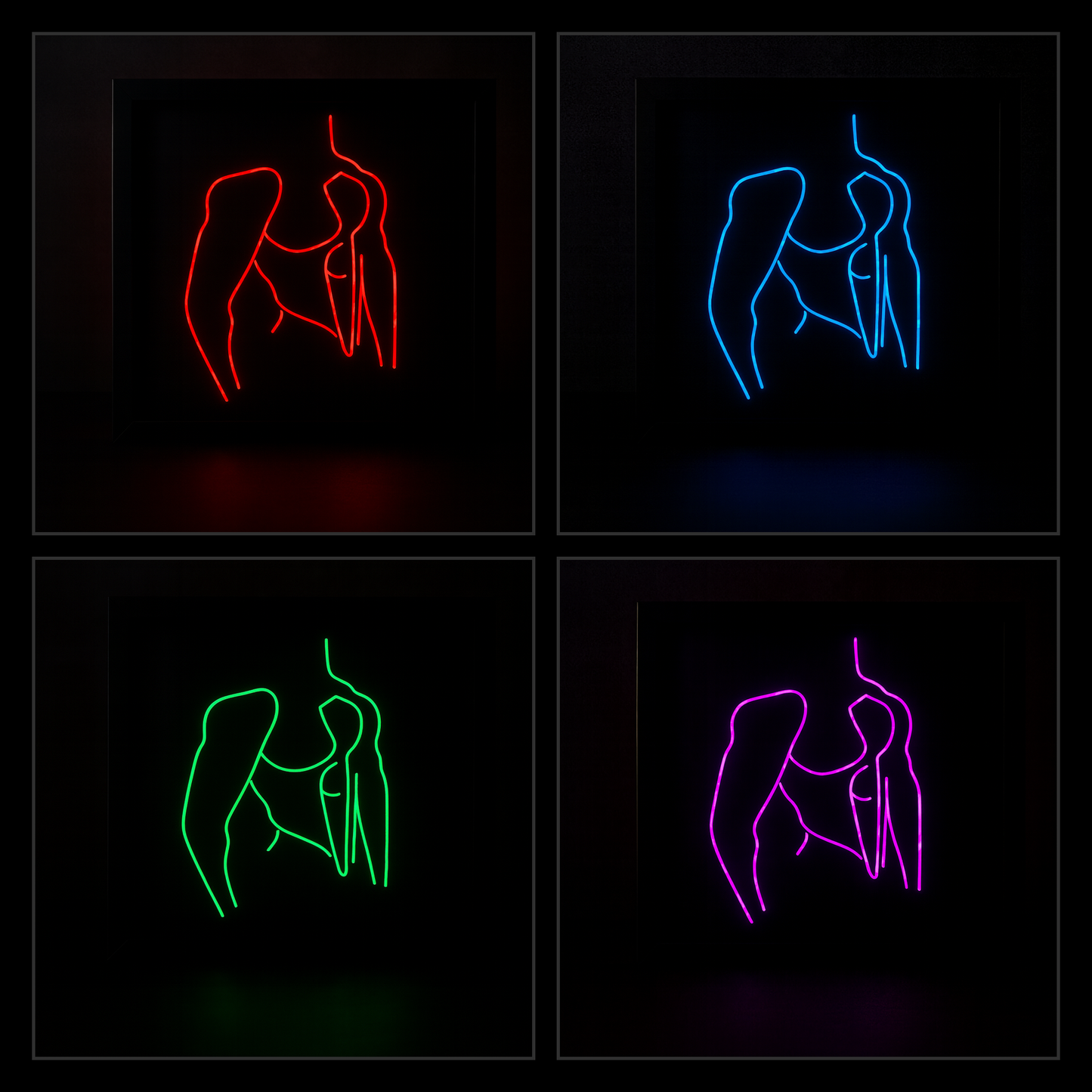 LED Line-Art Körper