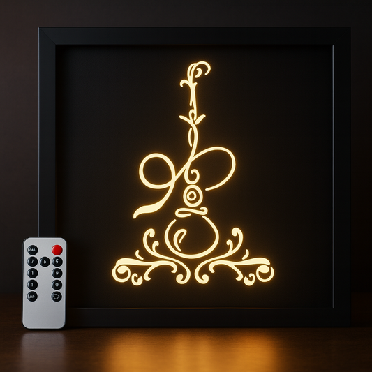 LED Line-Art Shisha