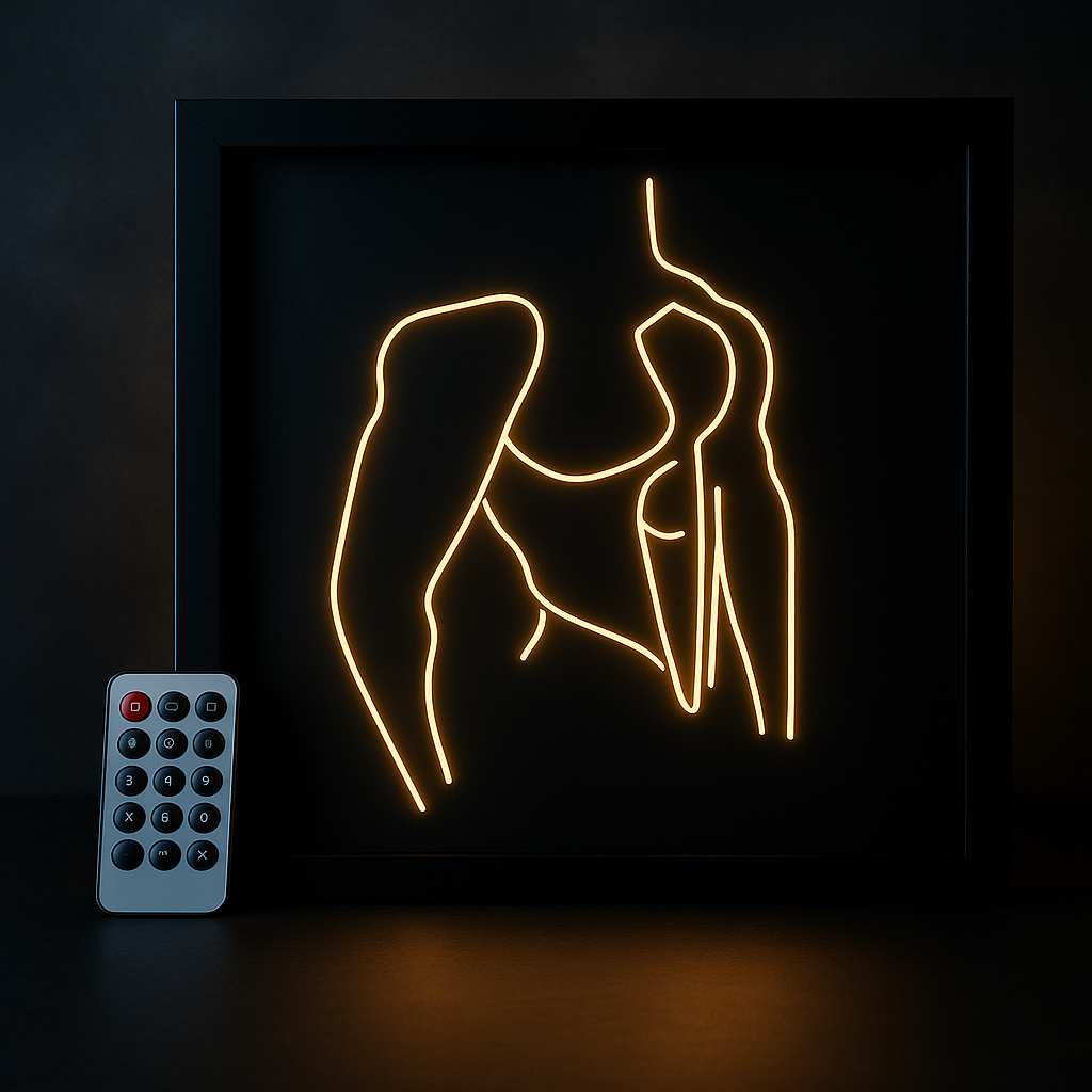 LED Line-Art Körper