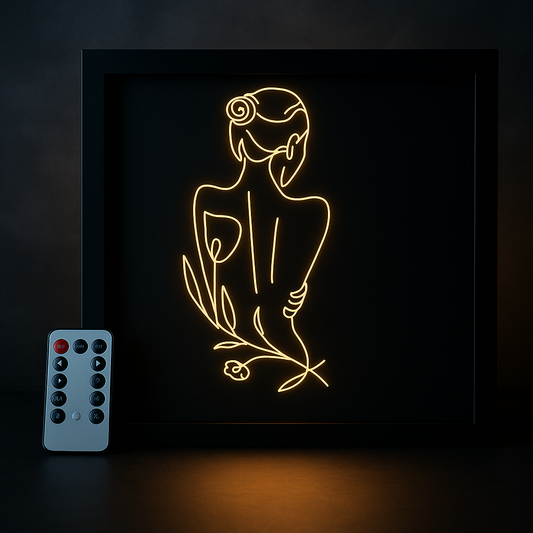 LED Line-Art Körper